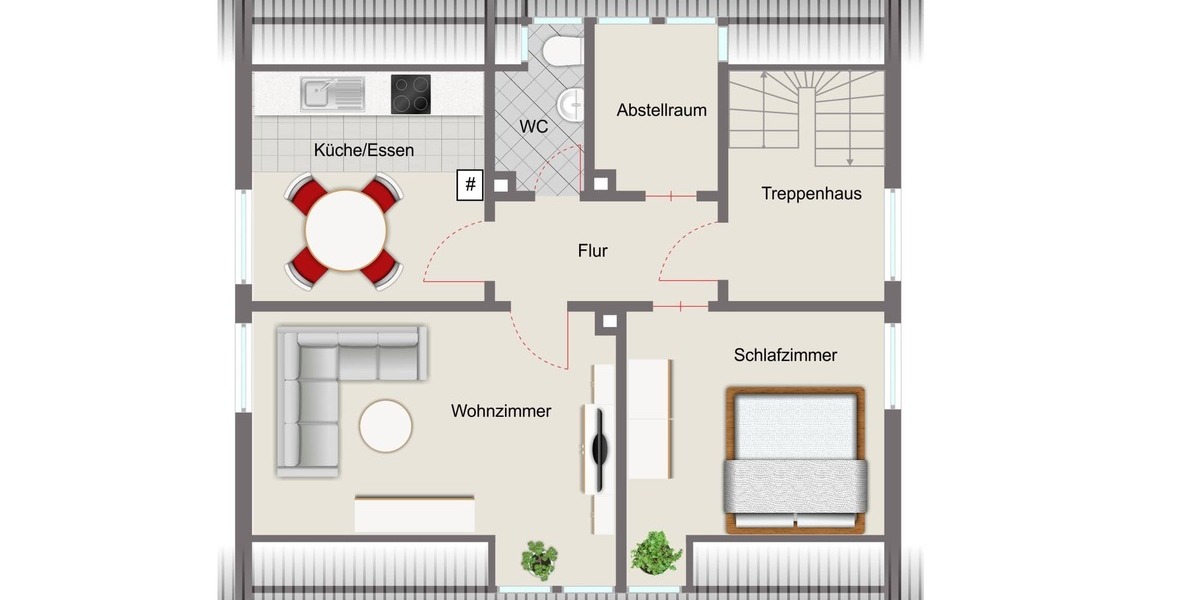 Grundriss Dachgeschoss