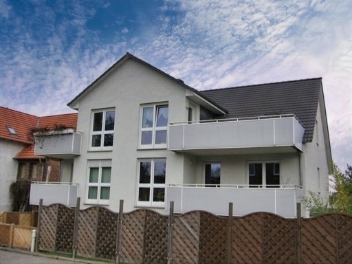 Rückansicht des Hauses