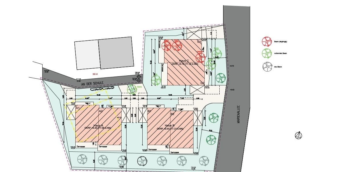 Freiflächenplan