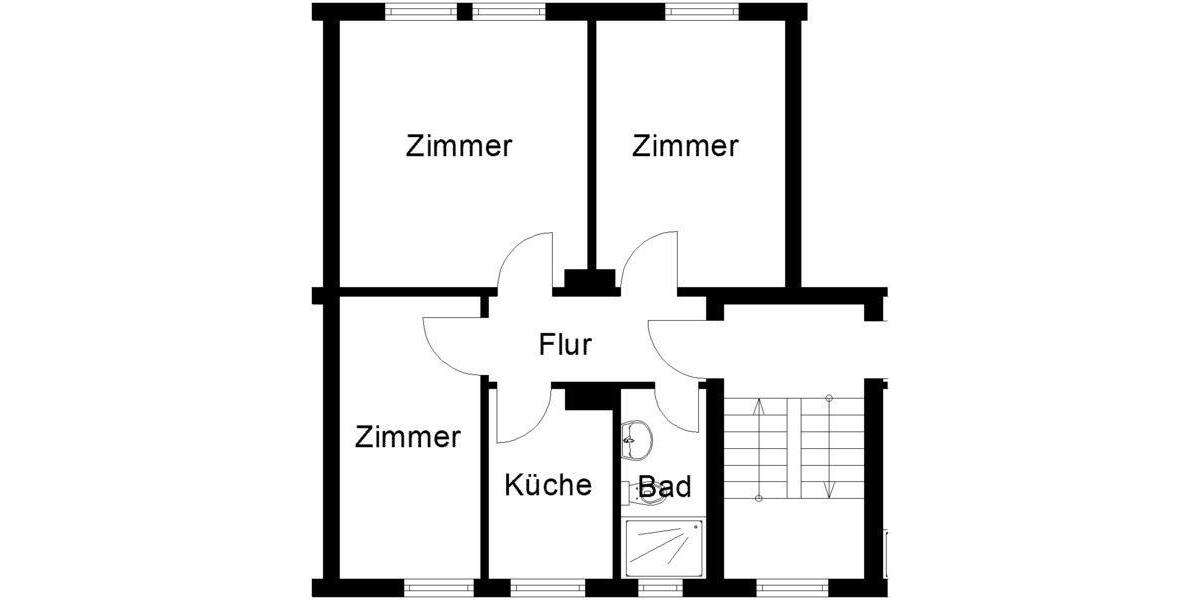 3-Zimmer-Wohnung