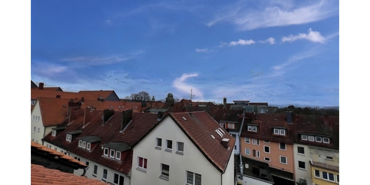 Aussicht aus dem Dachflächenfenster