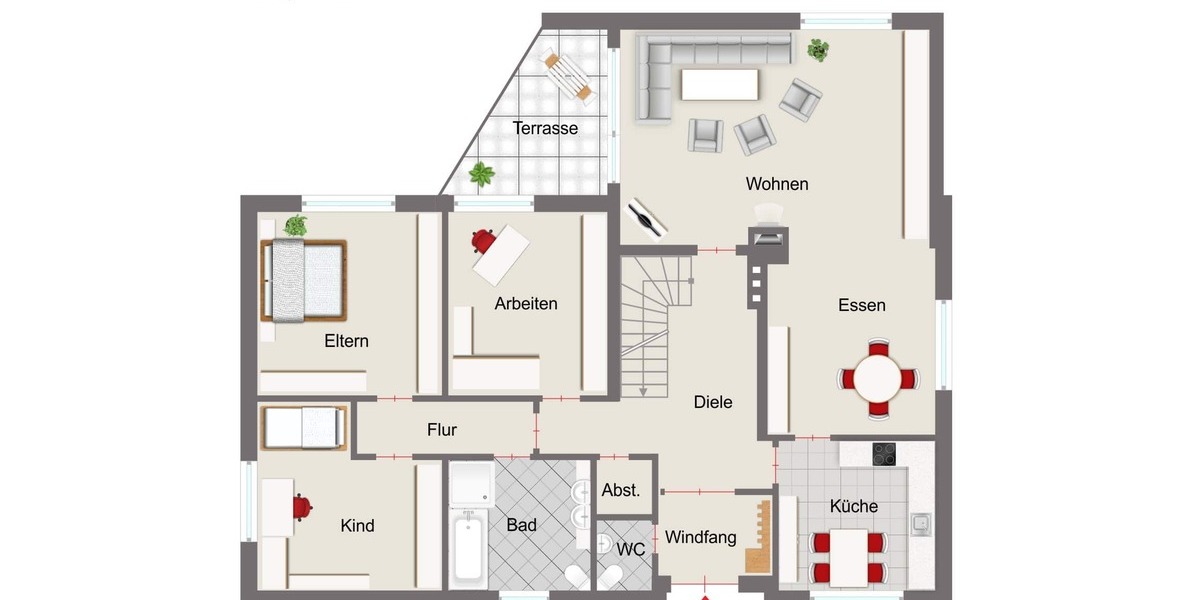 Grundriss Erdgeschoss