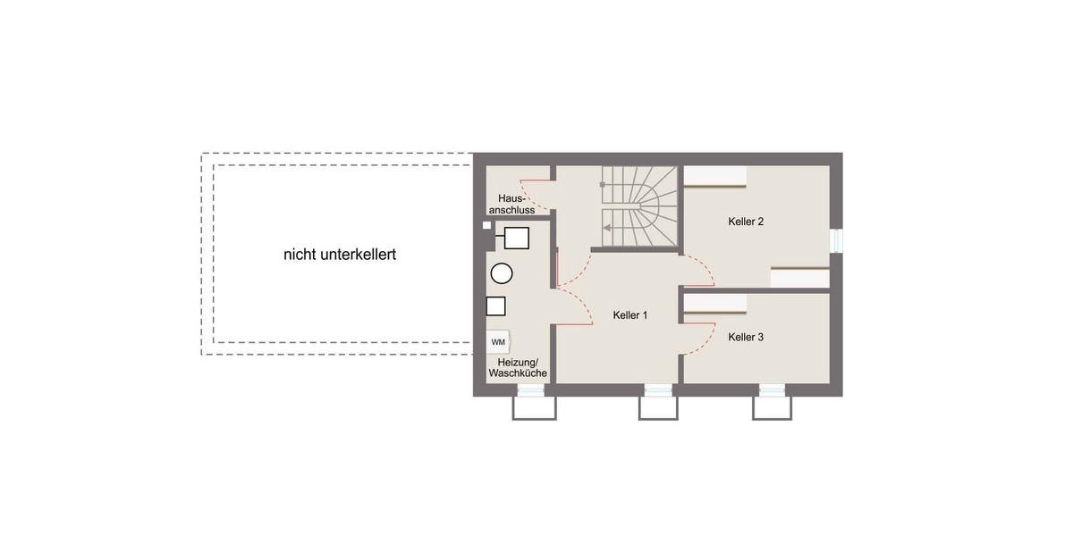 Grundriss Kellergeschoss